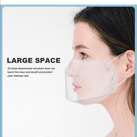 50PCS 3D Disposable 5-COLOR 4-Layer Face Masks For Adult Individually Pa… - Picture 6 of 9
